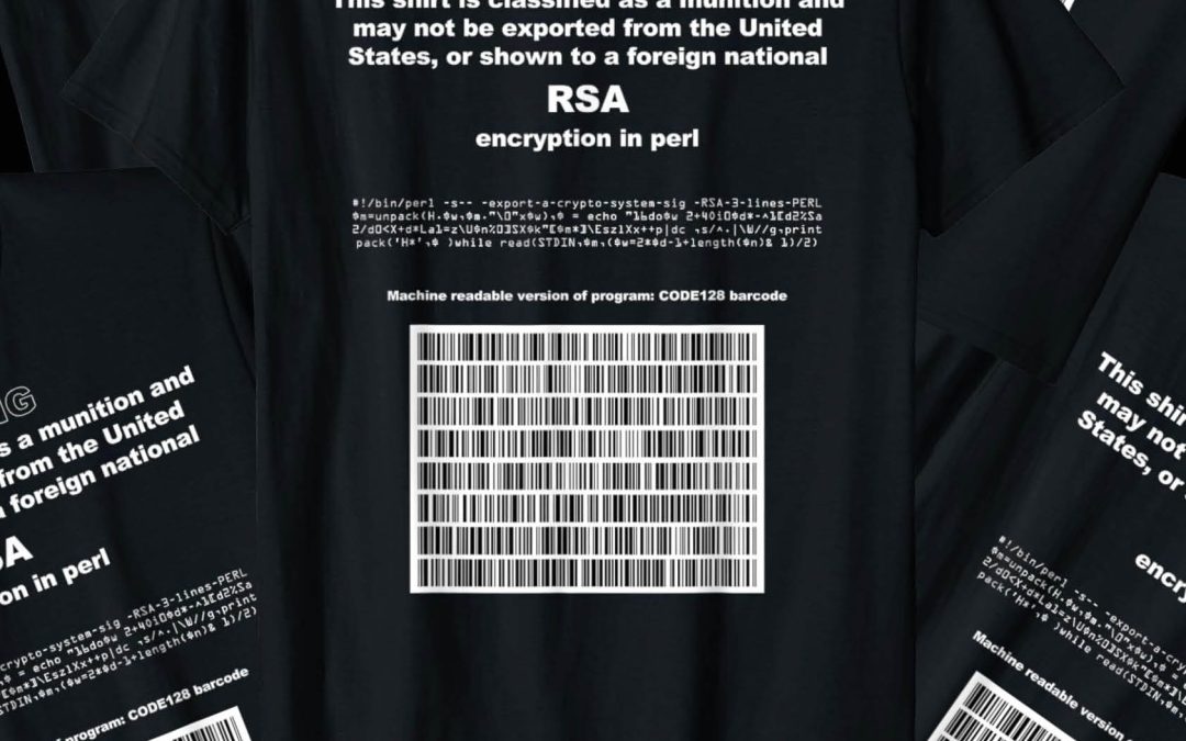 Quand le code source est illégal : la guerre de la cryptographie en T-shirt