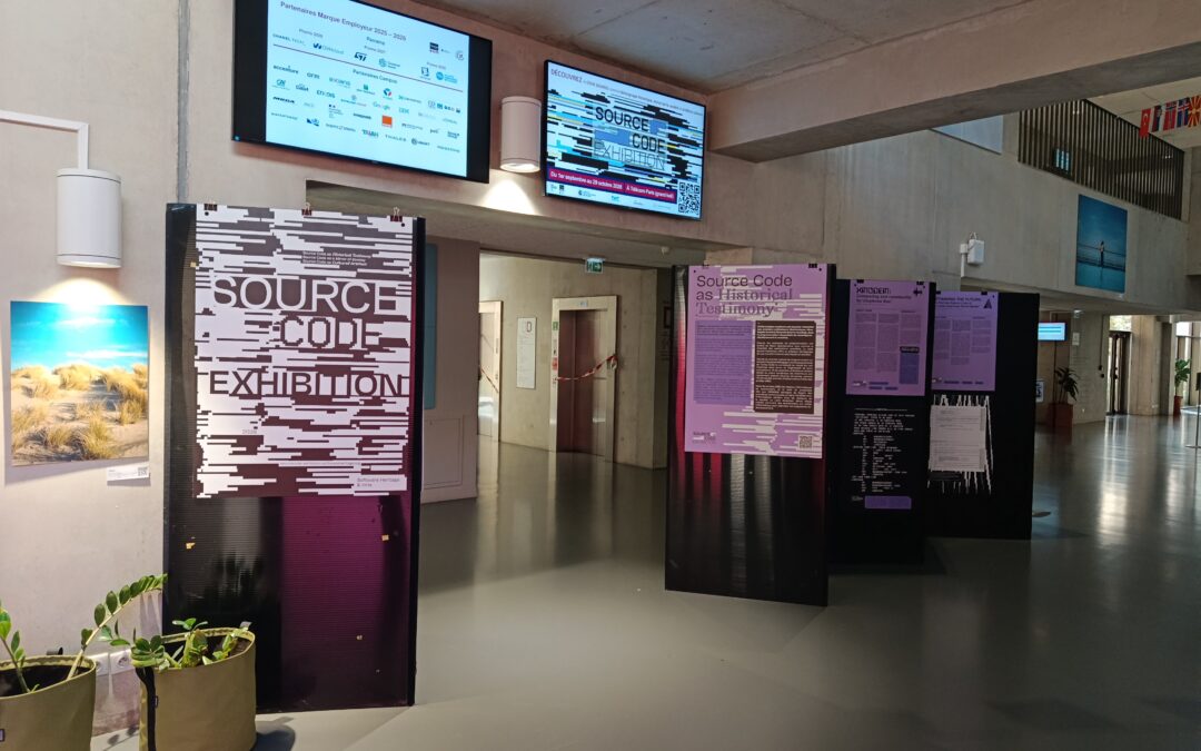 The exhibition at Telecom Paris in Palaiseau – sept.-oct. 2026